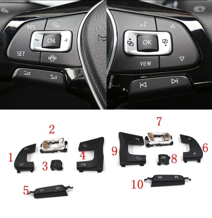 Кнопка керма (в наявності 1) VW Golf 7  MK 7 нова