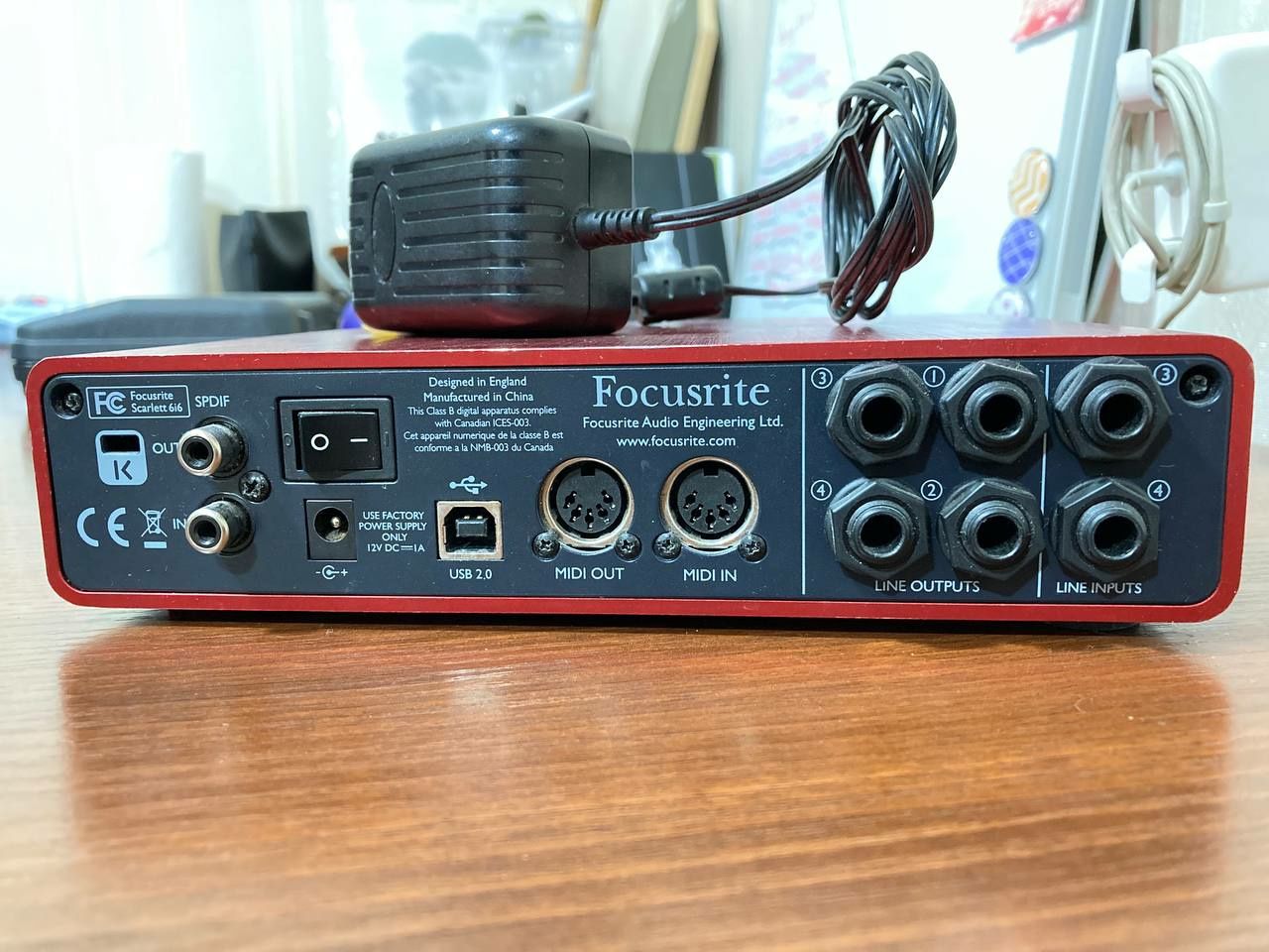 Аудиоинтерфейс Focusrite Scarlett 6i6