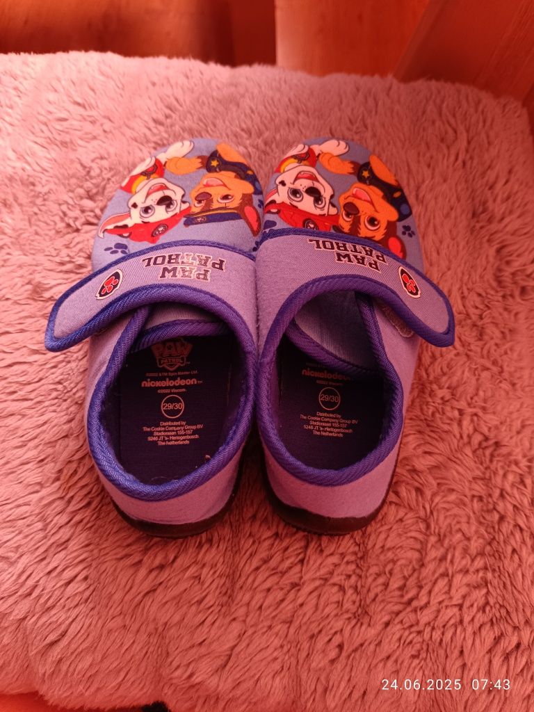 Kapcie dziecięce