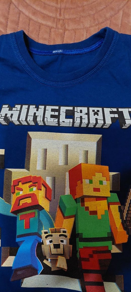 Koszulka chłopięca Minecraft
