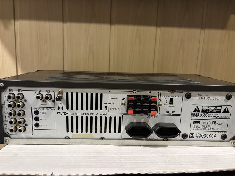 Wzmacniacz sansui A-910