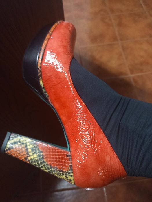 Sapatos Ana Sousa Salto Alto, tamanho 38 NOVOS
