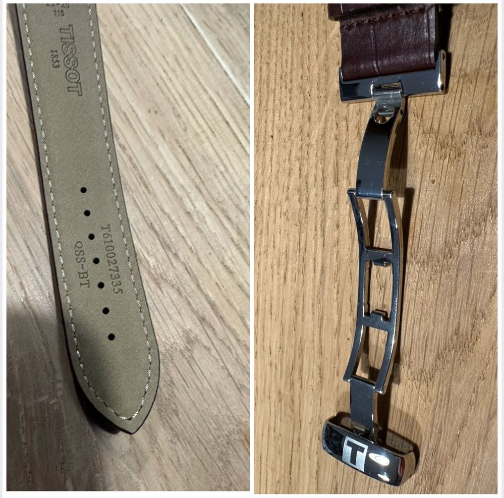 Tissot Le Locle Automatic Square, kostka, biały kruk, Nowy full set