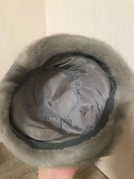 Шапка норка натуральне хутро