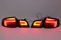 Lampy tylne tył AUDI A3 8P 04-08 SPORTBACK RED LED BAR Neon Dynamiczne