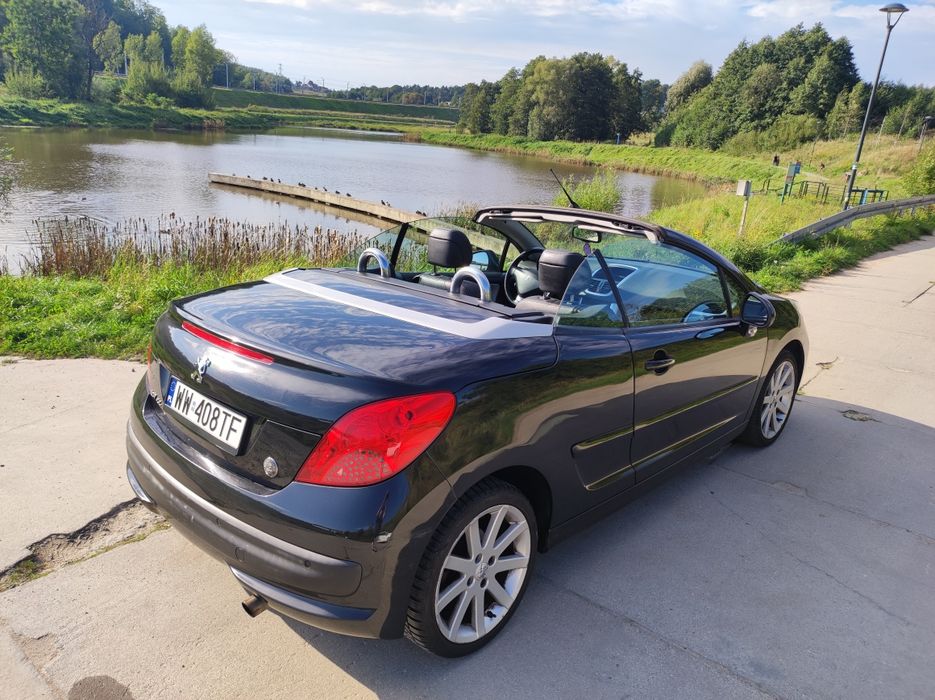 Peugeot 207 CC 150 KM 144 tys km Roland Garros Skóry Clima