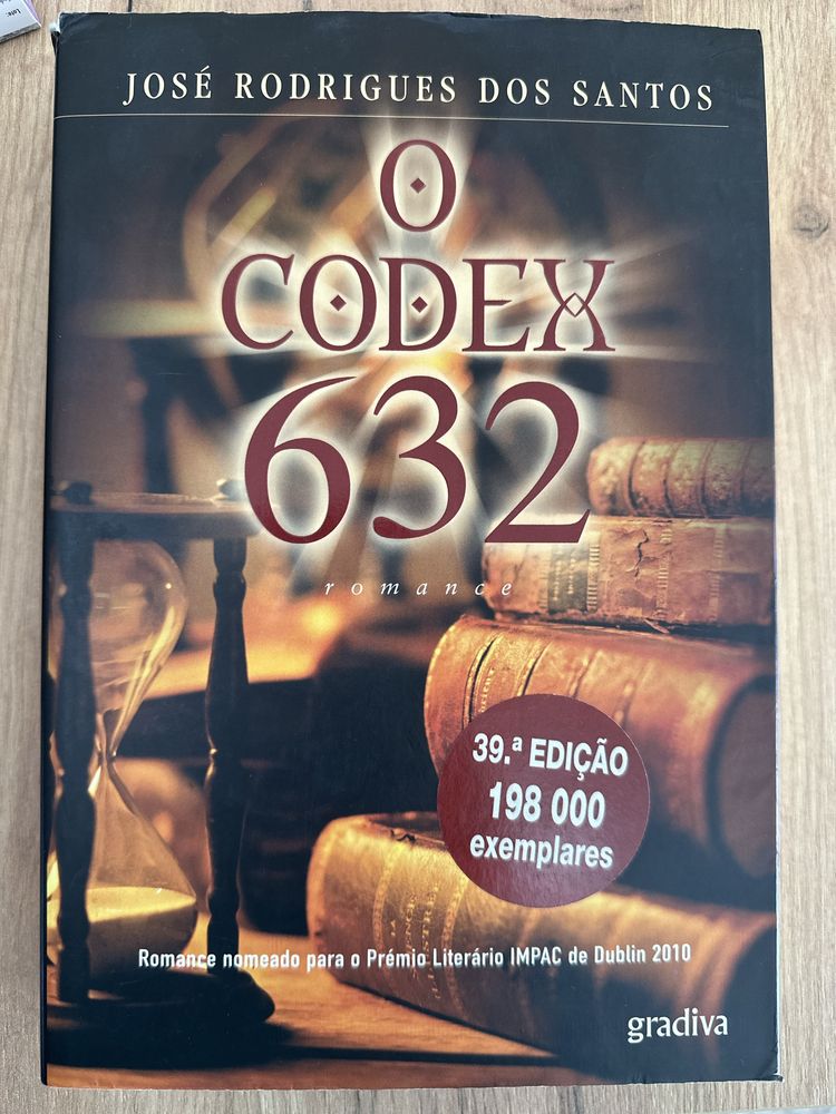 Livro “O Codex 632” de José Rodrigues dos Santos