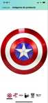 Disco / escudo Capitao America