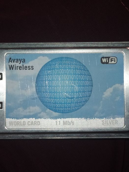 Avaya Wireles WiFi World Card  (11 Mb/s) SILVER