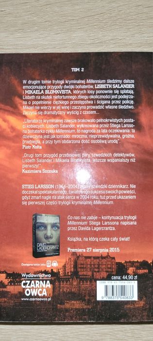 Trylogia Millennium Stieg Larsson