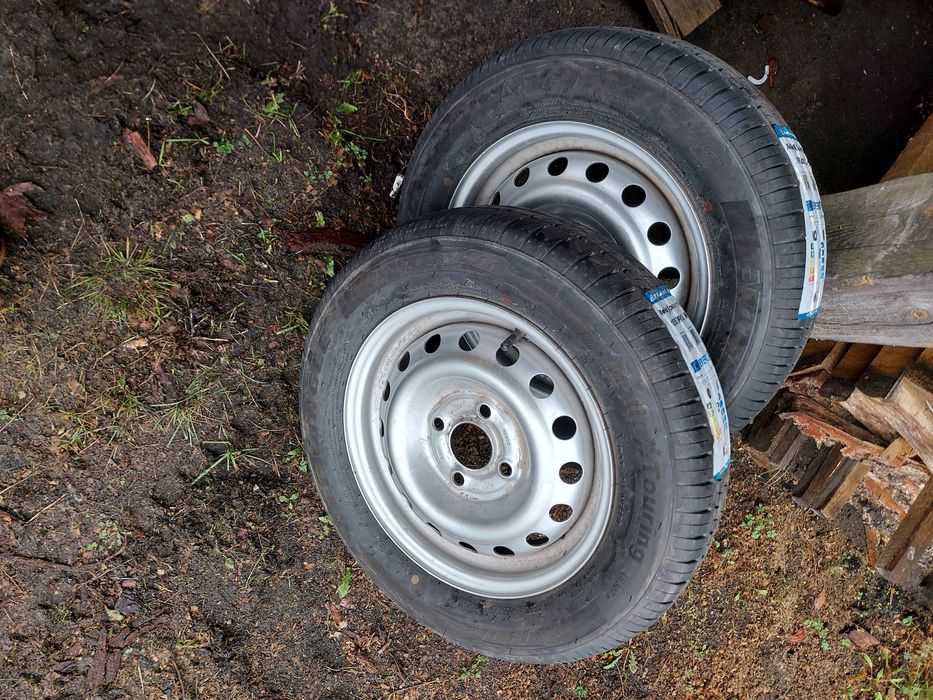 Koła do przyczepki 155/70r13 4x100 Rosava Triangle jak nowe