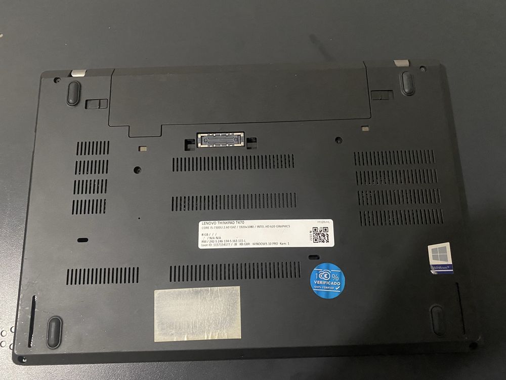 Portátil Lenovo Thinkpad T470
