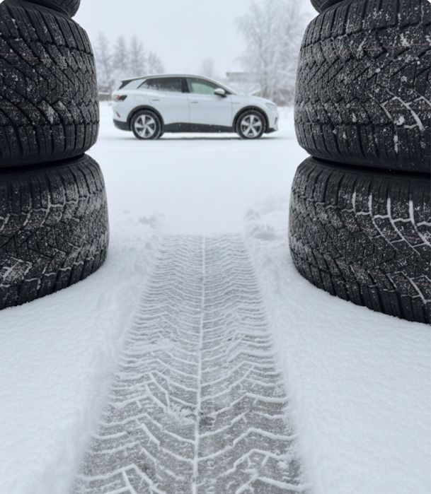 Гума r20зимова, резина id4, q4., unyx 245/50/20