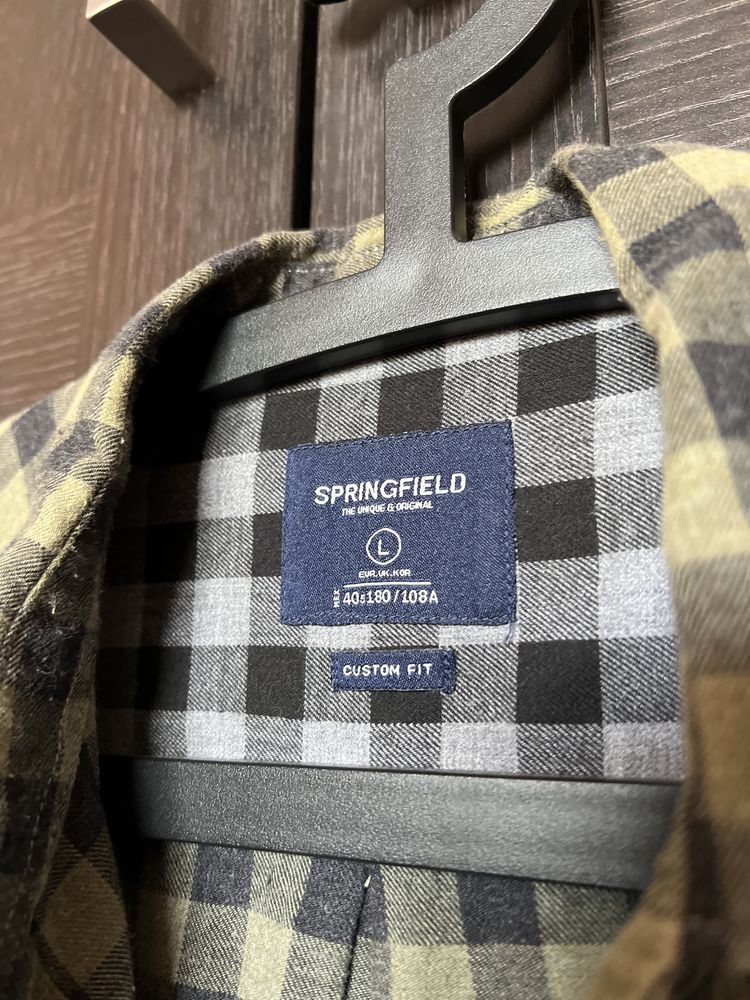 Camisa Quadrados Springfield