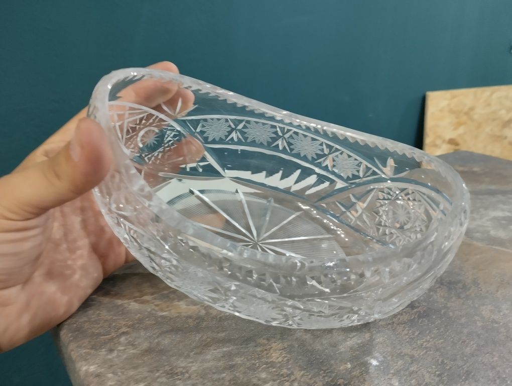 Kryształ żardiniera vintage