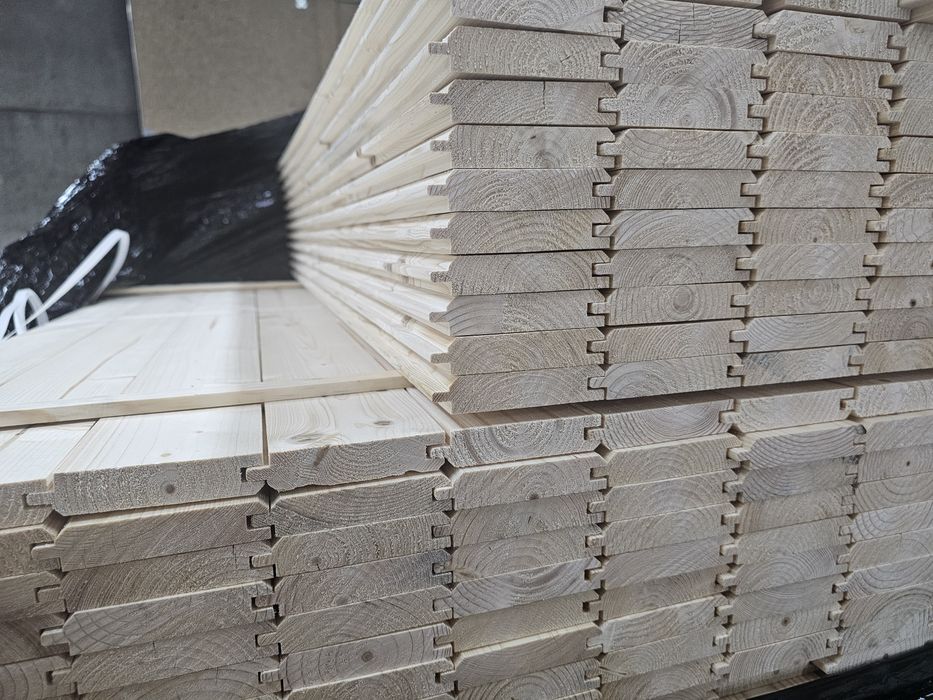 Deska boazeria pióro wpust 118x9 cm