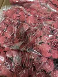 Różyczki piankowe 500 sztuk czerwień