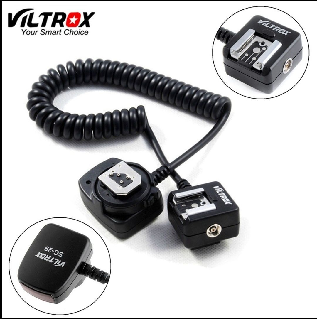 Синхрокабель TTL VILTROX SC-29 Nikon. off-camera shoe cord.