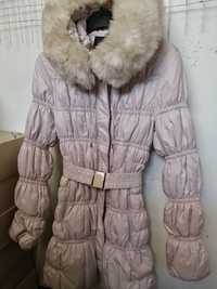 Продам зимнее пальто на худенькую девочку