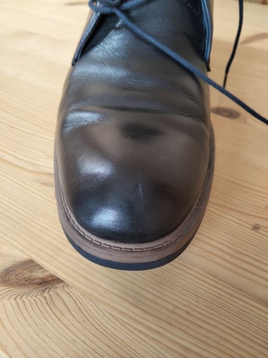 Sprzedam męskie trzewiki skórzane firmy Lanquier