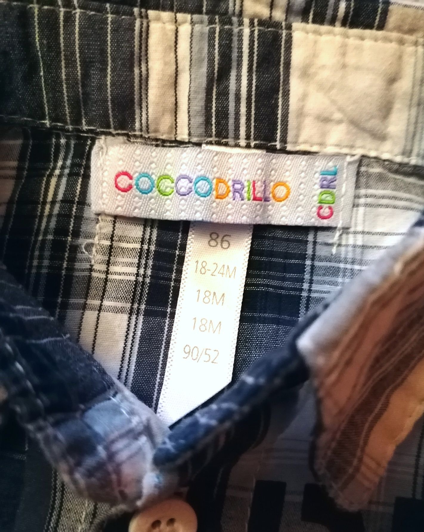 coccodrillo elegancka koszula dla chłopca r. 86-92