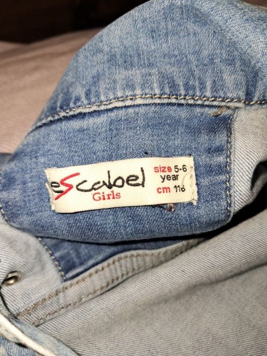 джинсовий укорочений жакет, Турція.