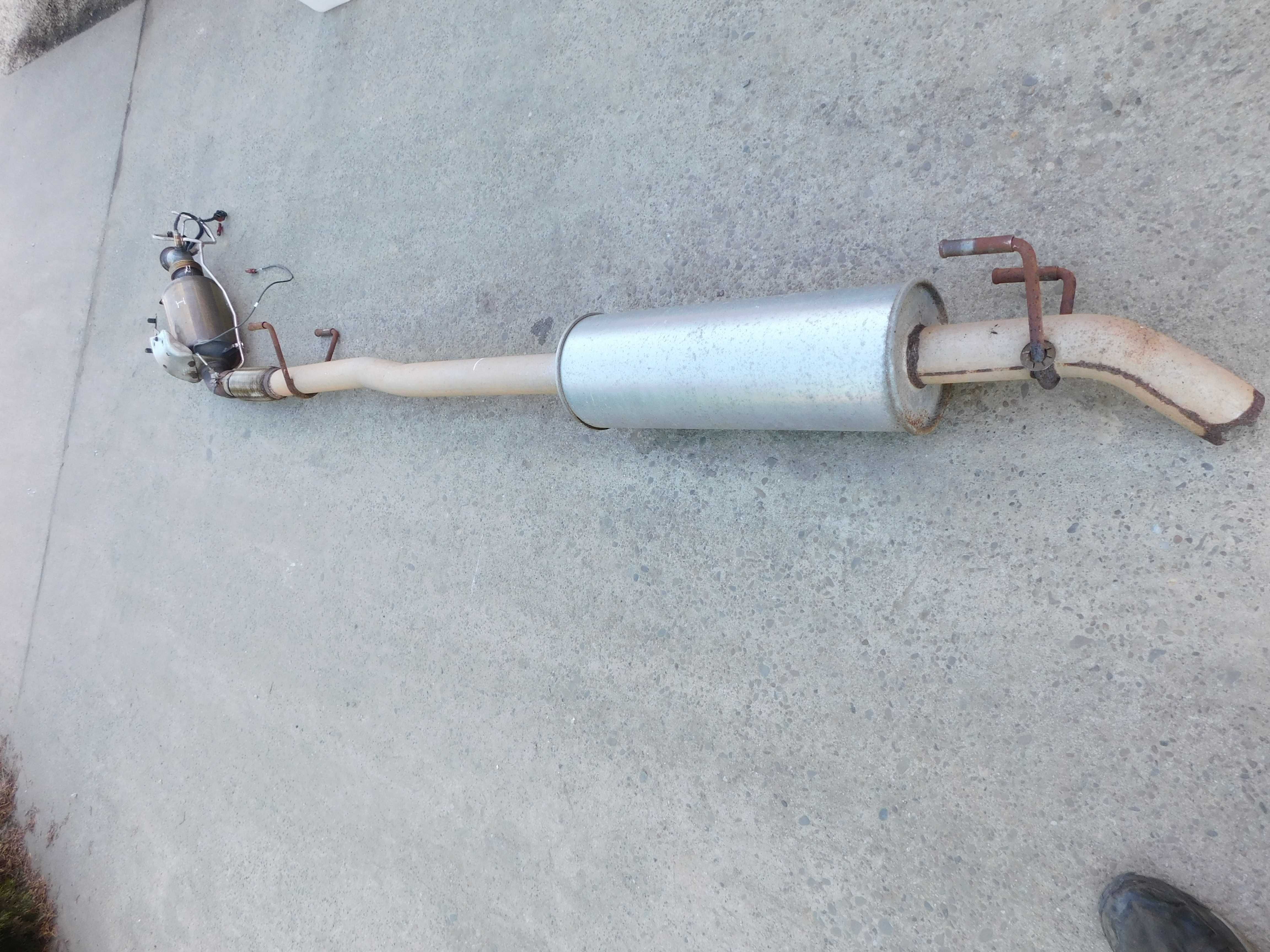 VW Crafter 2.5 tdi DPF katalizator układ wydechowy 06-10r., ORYGINAŁ