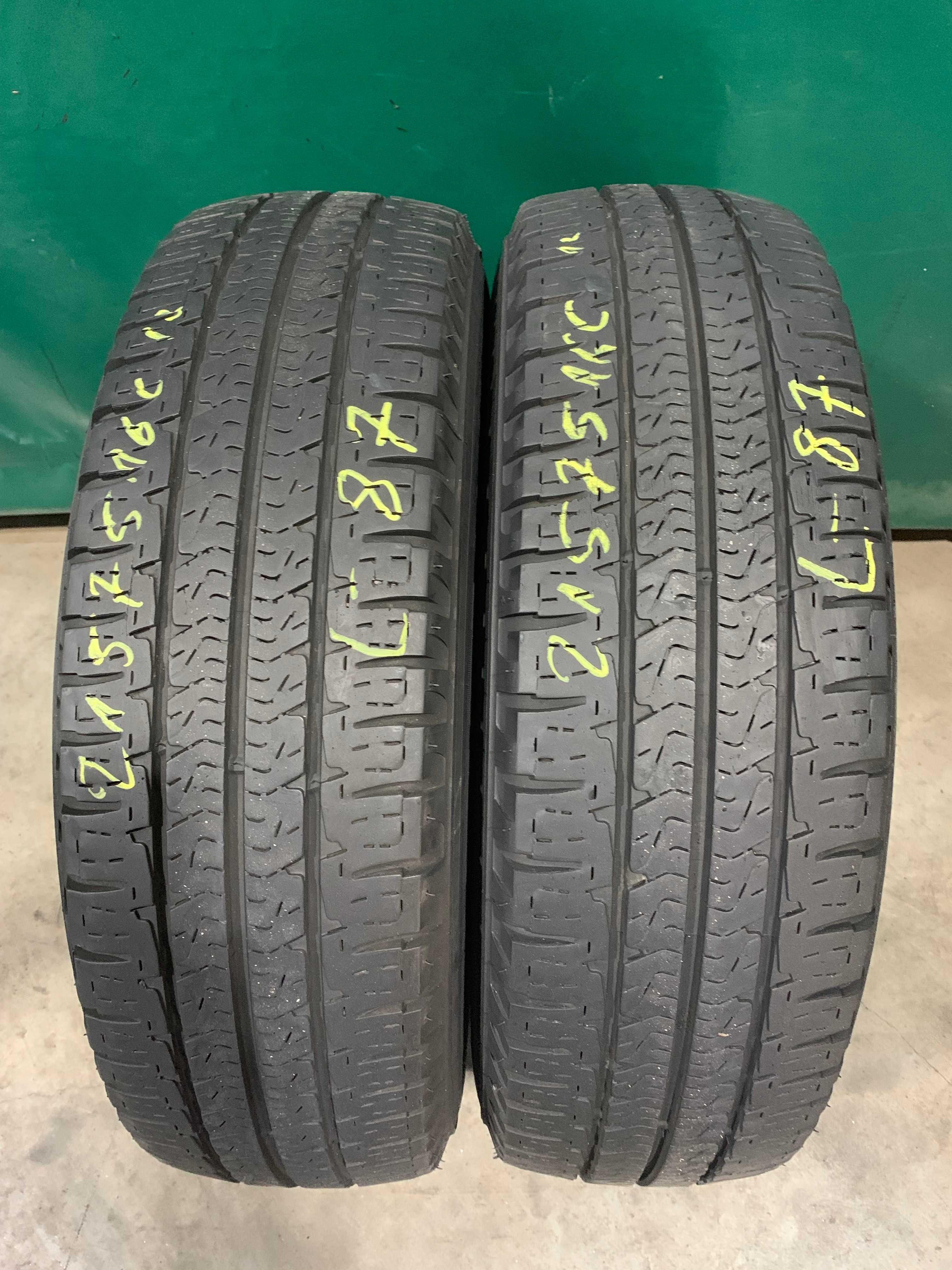 16 215/75/16C Michelin Agilis Camping lato