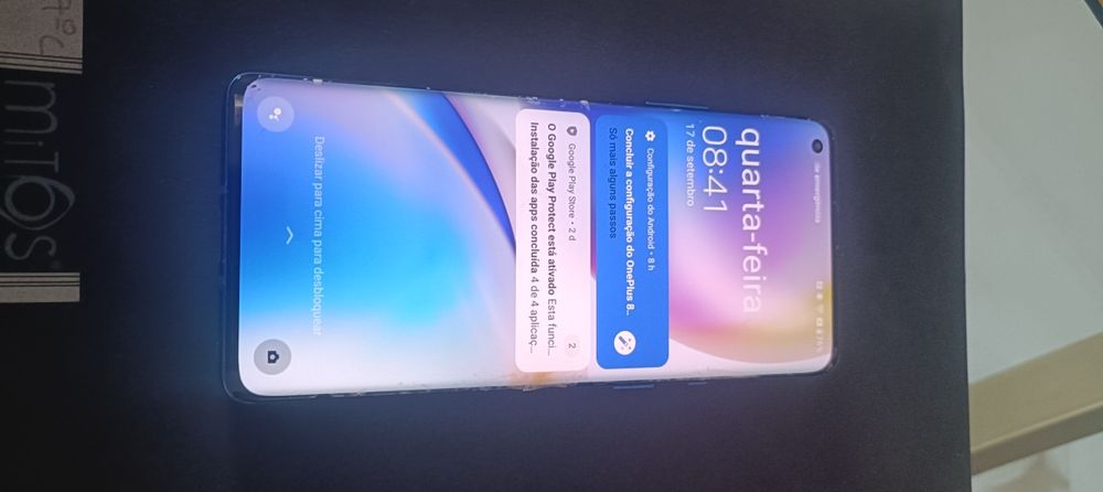 One plus 8 pro 12+12 de RAM e 256 de memória