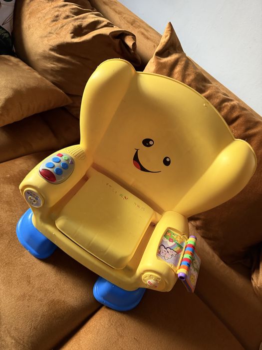 Fisher price krzesełko uczydełko jezyk polski