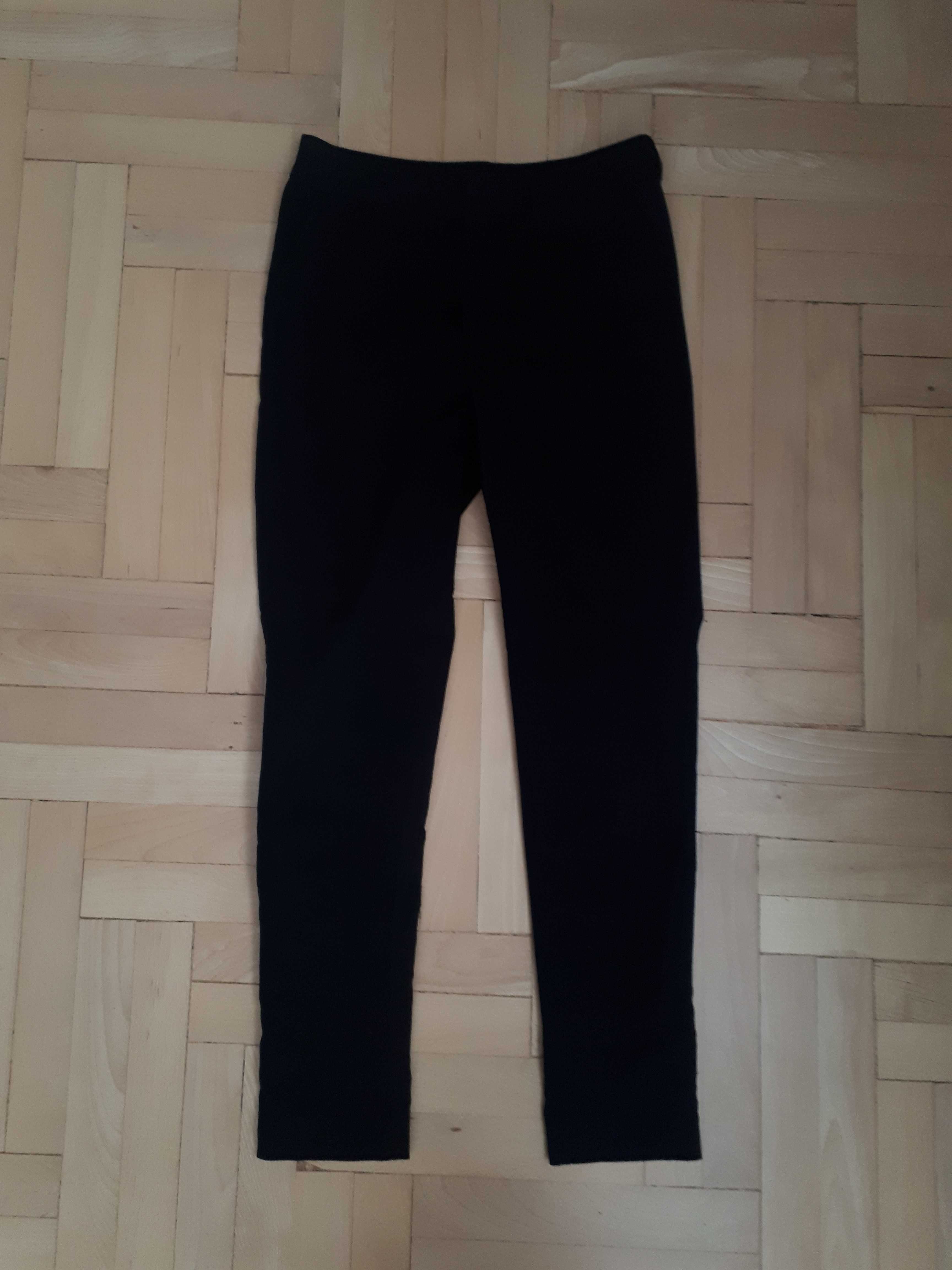 czarne spodnie Cropp 36 S