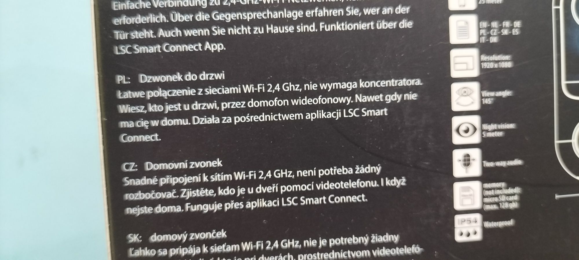 Wideodomofon Smart Wifi