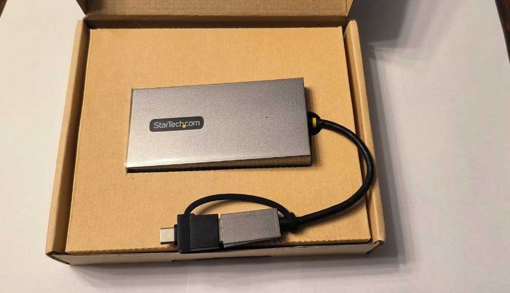 HDMI Adapter, USB A/C to 2x HDMI Monitors