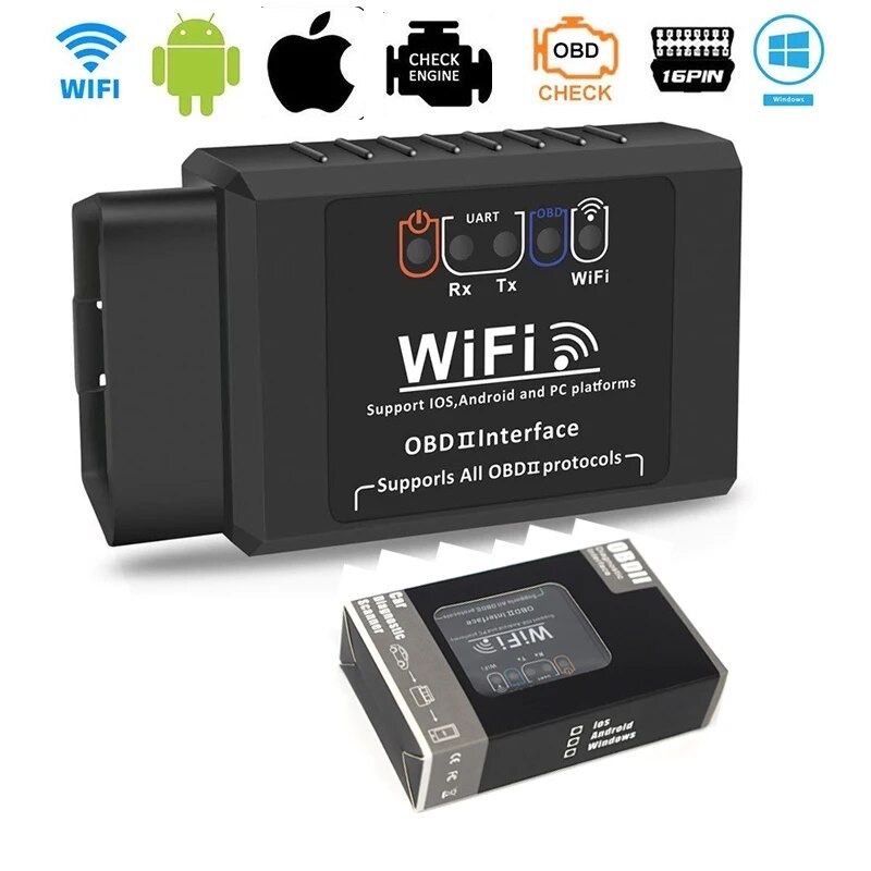 Wifi elm 327 обд сканер для авто v.1.5