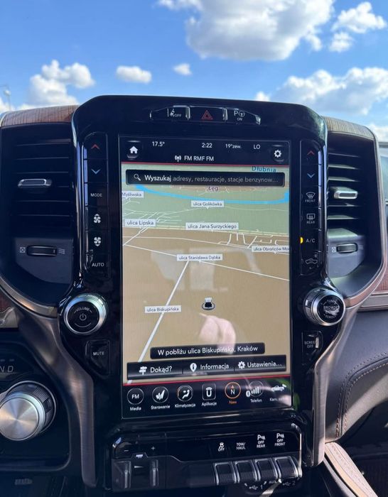 Konwersja Kluczyki USA EU Dodge Durango RAM Uconnect PL MENU Jeep