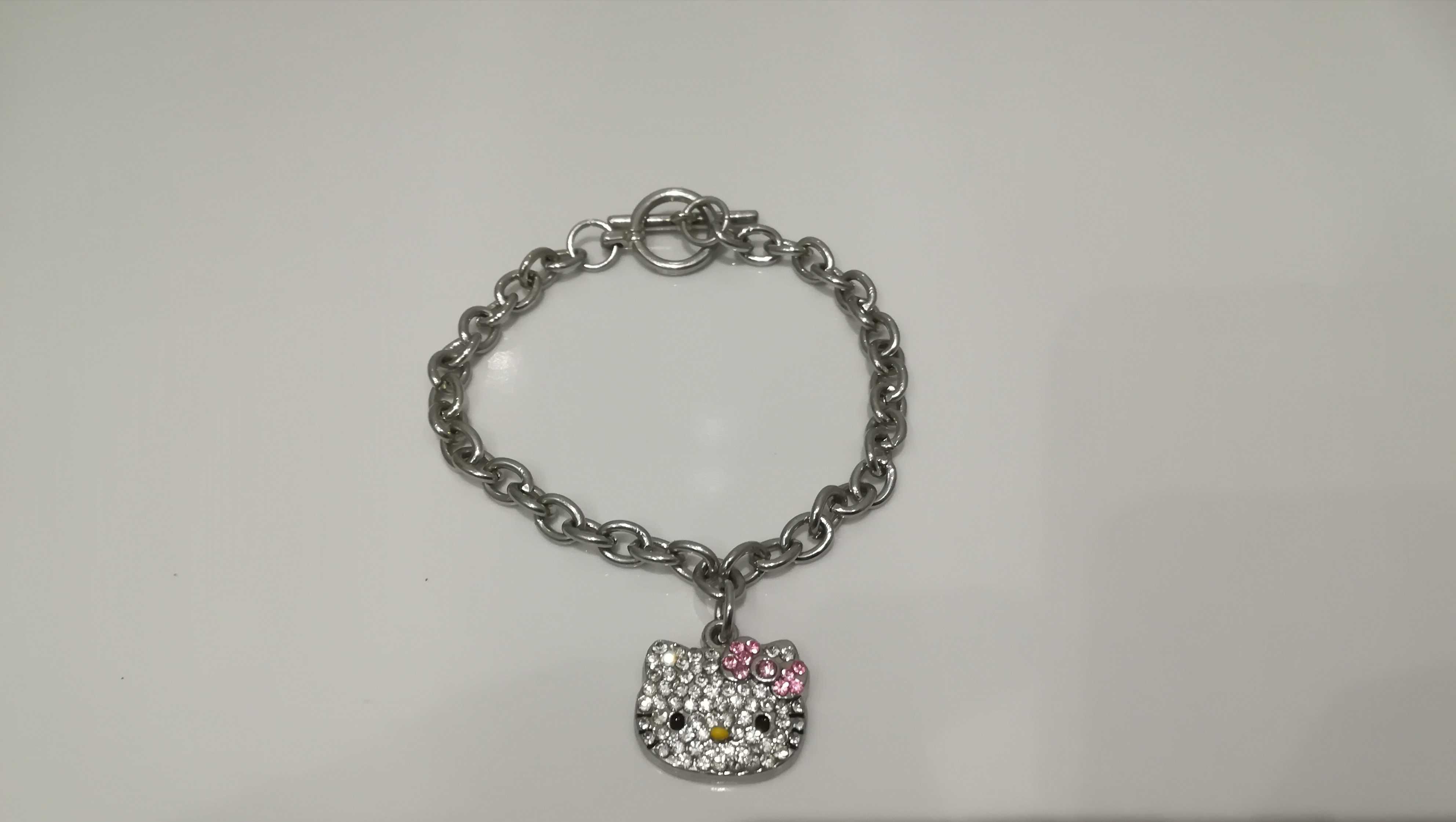 Pulseira Sanrio da Hello Kitty com Brilhantes