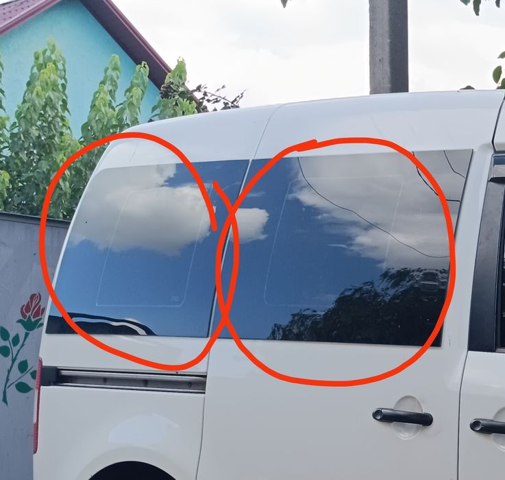 Скло накладне бічне caddy 3