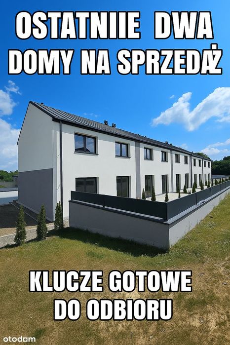 Budynek w zabudowie szeregowej z ogródkiem