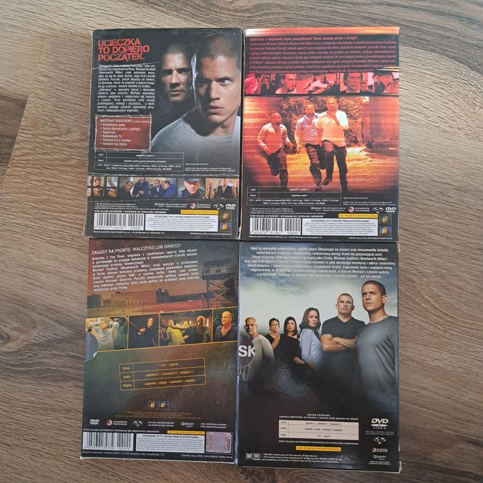 Skazany na Śmierć sezon 1-4 dvd. Czytaj Opis