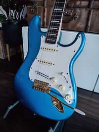 Squier Stratocaster 40th anniversary c/ Pickups Tex Mex & Dimarzio