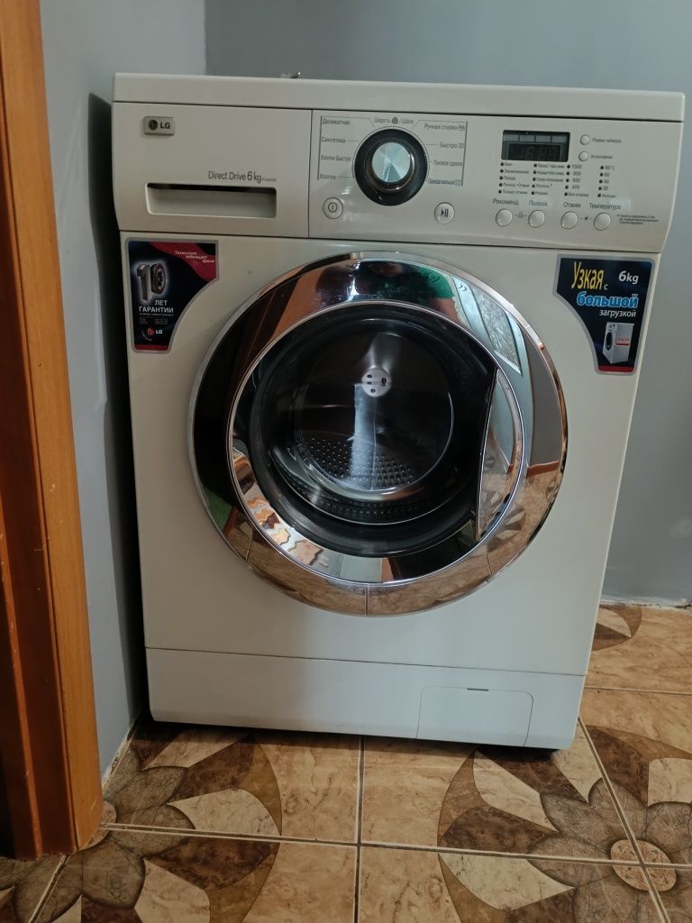 Пральна машина LG 6 кг
