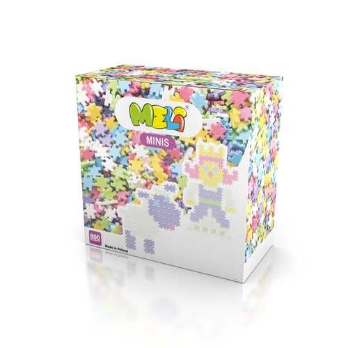 MINI Wafle Klocki MELI MINIS PASTEL 800 EL. 50306