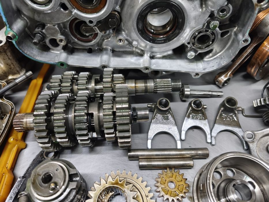 Honda crf 250r 04-09r głowica kartery stator Kopka balans skrzynia wal