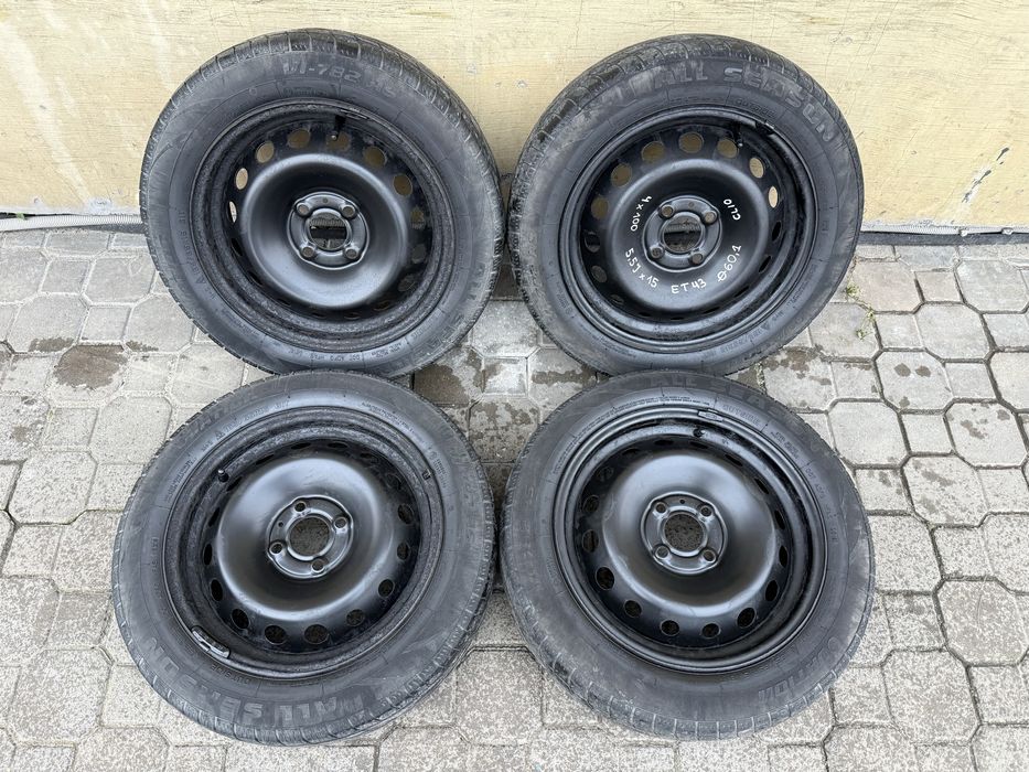 Felgi Stalowe 15” 4x100 Renault Clio III 3 Twingo Toyota Daihatsu Kia
