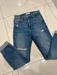 spodnie jeansowe skinny bershka