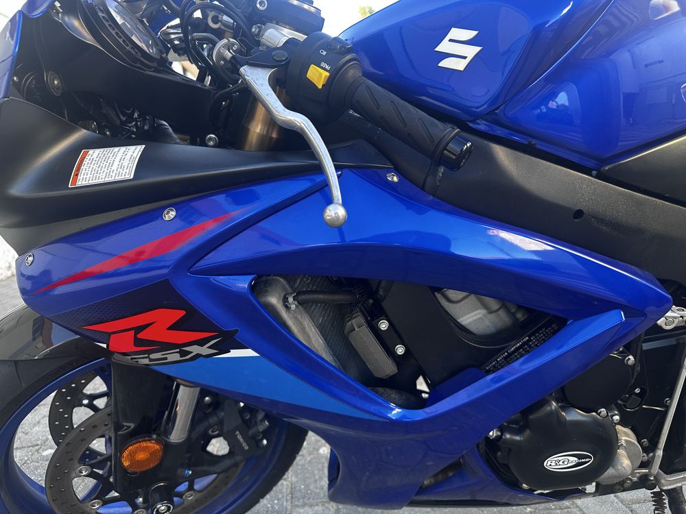 Suzuki gsxr 600 k7 matricula inglesa