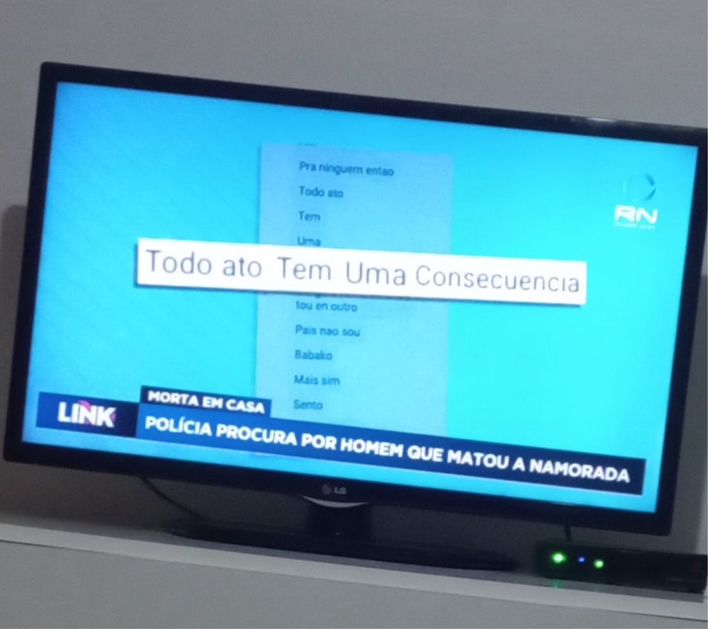 Tv smart como nova