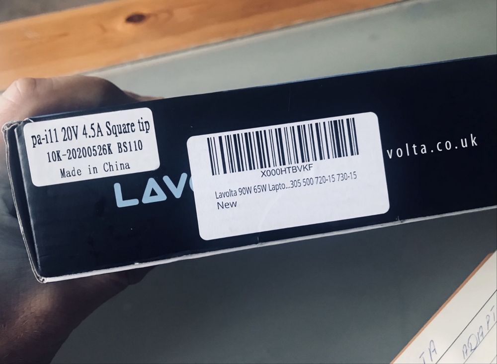 Lavolta AC Adapter. Ładowarka. Model Pa-i11
