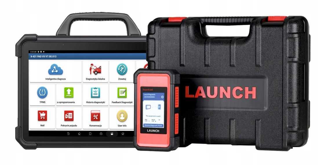 LAUNCH X431 PAD VII Elite - Tester diagnostyczny! Diagnoskop Kodowania