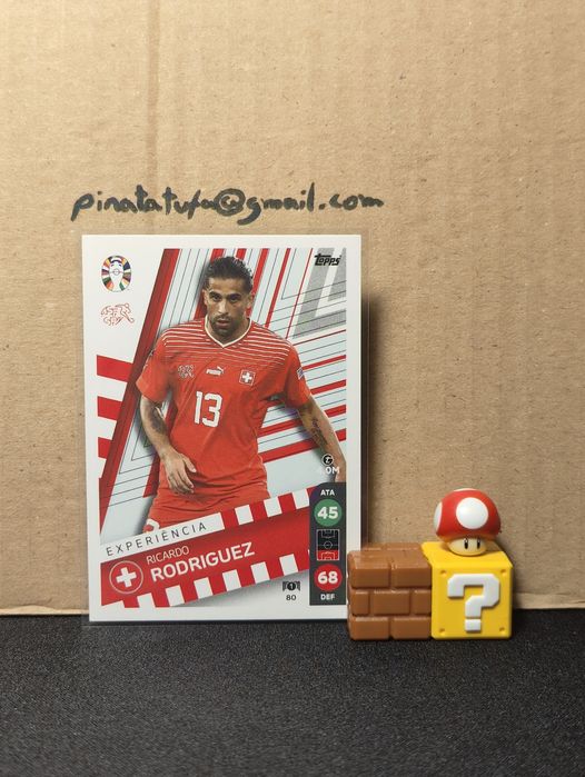 Carta Topps Ricardo Rodríguez – Euro 2024 (Seleção da Suíça)